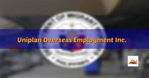 uniplan overseas employment inc